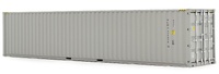 Scale model sea container 40 feet grey Marge Models 2324-03 scale 1/32