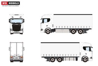 Scania S Highline riged truck curtain side Wsi Models 03-2052 scale 1/50