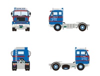 Volvo F88 Pultrum Wsi Models 01-4458 scale 1/50  