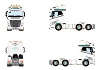 Volvo Fh5 Globetrotter Xl 6X2 Lutra Wsi Models 01-4611 scale 1/50