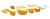 Scheuerle Inter Combi set piezas enganche + lanza simple + lanza doble amarillo Wsi Models B.V. 04-2158 escala 1/50
