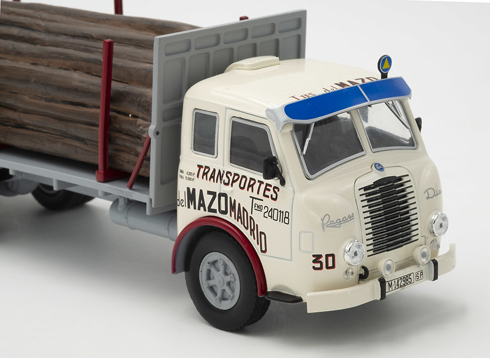 Camión classico Pegaso IIZ-202 diésel, Transportes del Mazo Madrid - Salvat - escala 1/43 