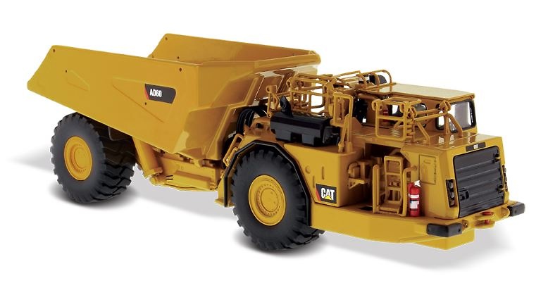 Cat AD60 Dumper para minería subterránea Diecast Masters 85516 escala 1/50 