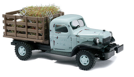 DODGE Power Wagon Carga Paja Busch 1/87 