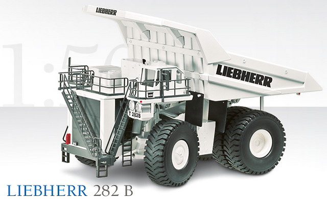 Dumper mineria Liebherr T 282 B, Conrad Modelle 2727 escala 1/50 