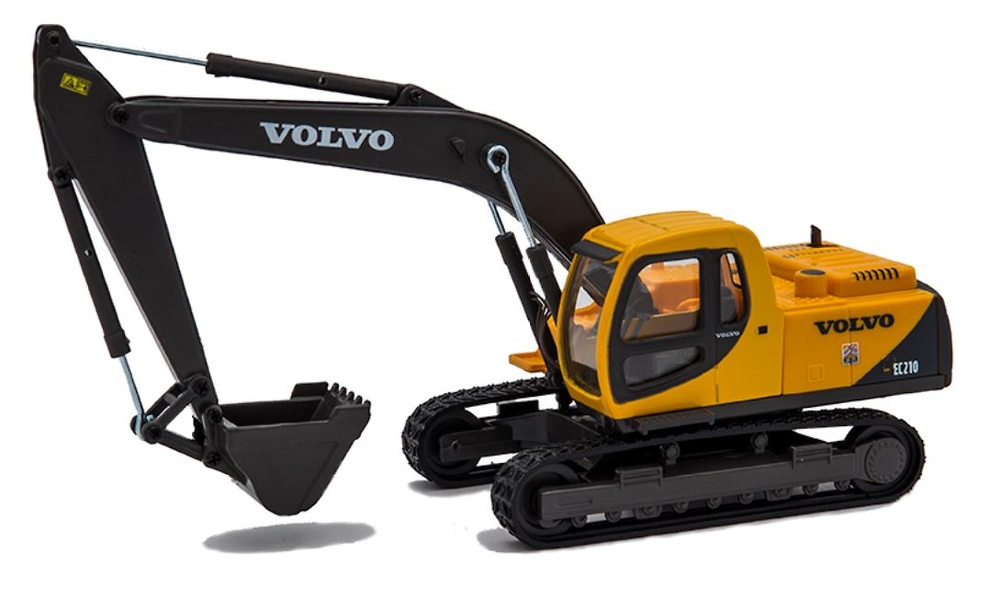 Excavadora Volvo EC210- Cararama 560 escala 1/50 