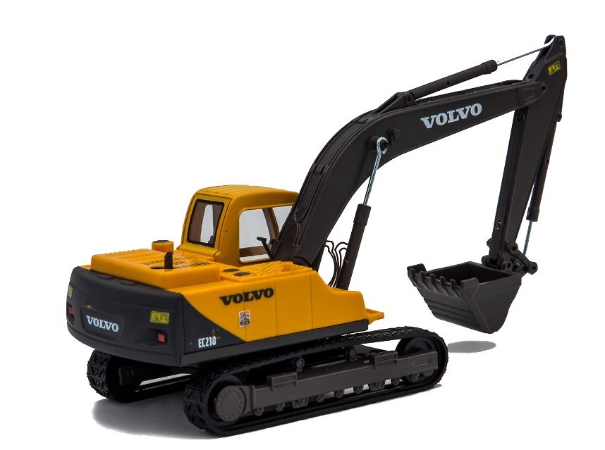 Excavadora Volvo EC210- Cararama 560 escala 1/50 