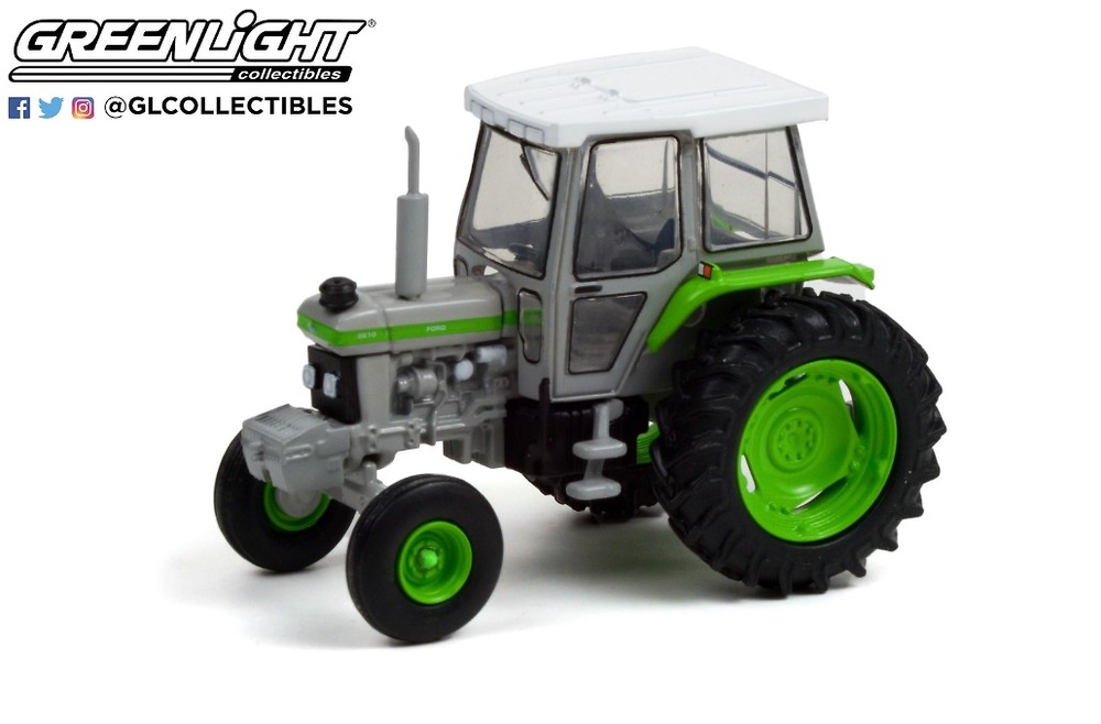 Ford 5610 con cabina cerrada - Serie 5 Down on the Farm Greenlight 48050-F escala 1/64 