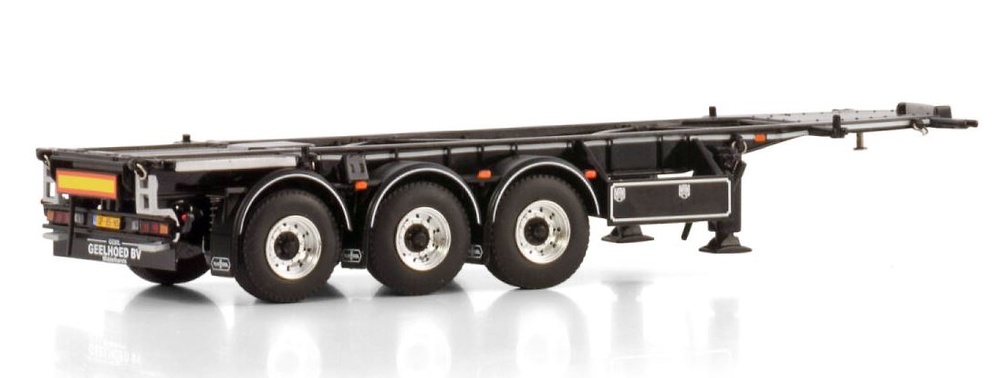 Geelhoed plataforma transporte contenedores de 30 pies Wsi Models 01-4420 a escala 1/50 