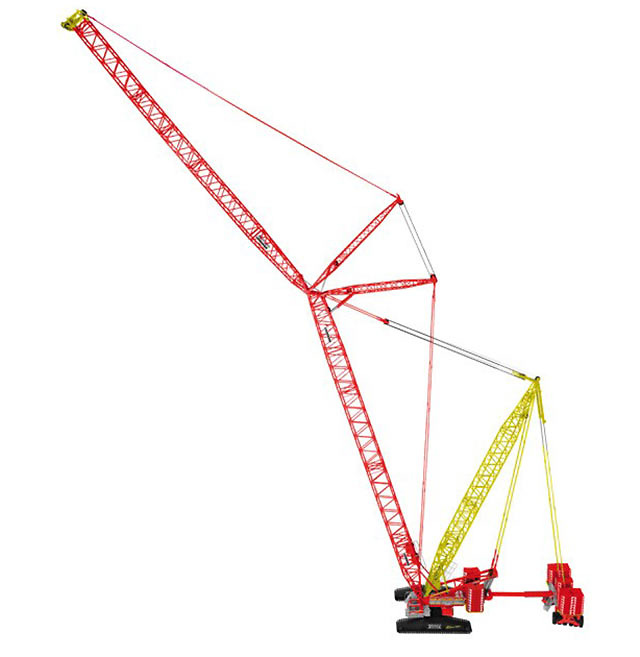 Grua Liebherr LR1600-2 + Derrick Neeb Nzg 843/02 escala 1/50 