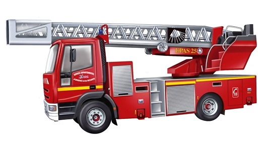 IVECO Eurocargo Autoescala Bomberos Solido 1/60 