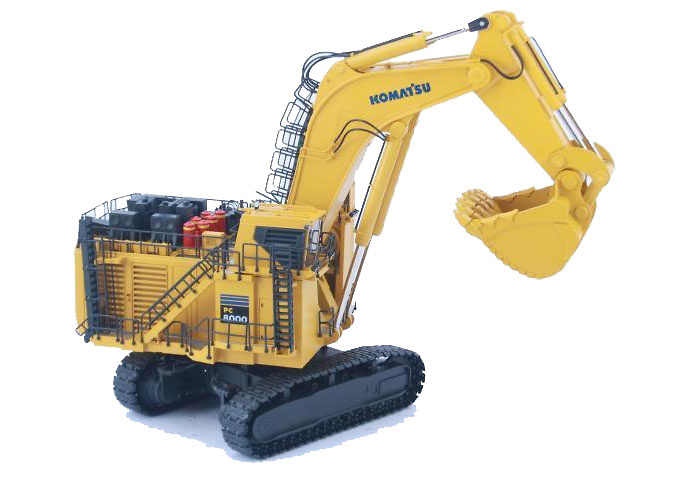 Komatsu PC 8000-6 gasoleo Bymo 25026/02 escala 1/50 