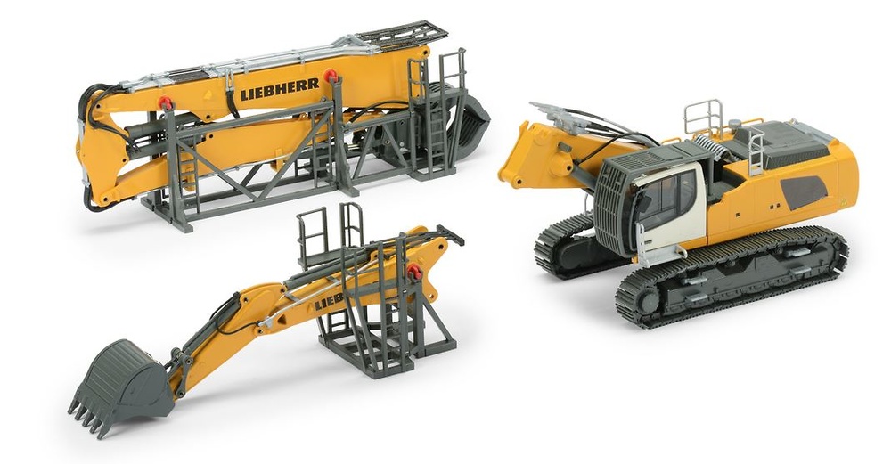 Liebherr R940 excavadora inlcluye brazo demolicion Conrad Modelle 2222 