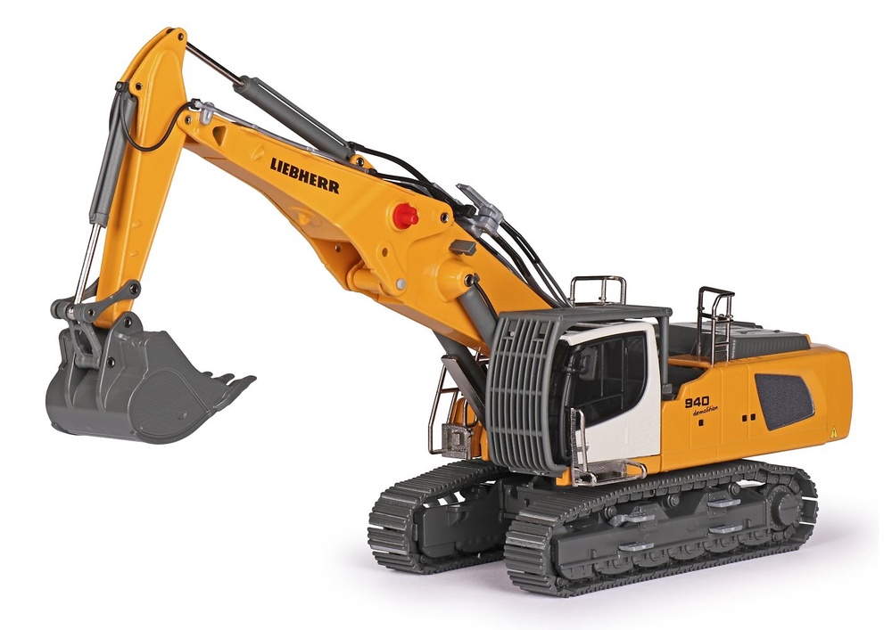 Liebherr R940 excavadora / demolicion Conrad Modelle 2222 escala 1/50 