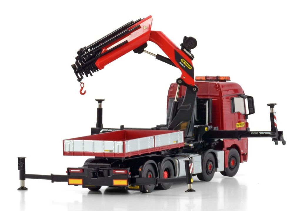 Man Tgx Xlx Euro 6C Facelift + Palfinger Pk 1650 Tec + Jib Wsi Models 04-2202 