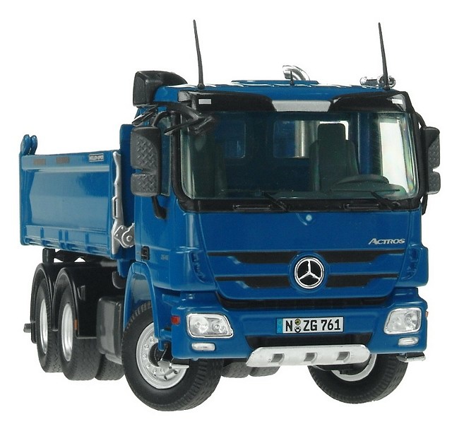 Mercedes Benz Actros MP3 3-A Volquete 1/50 NZG 