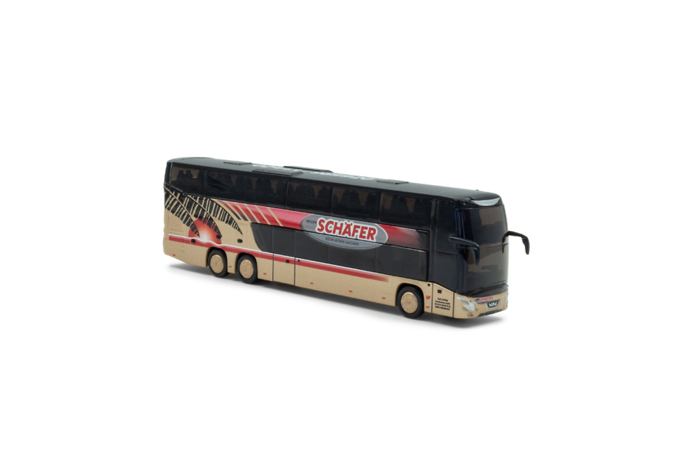 Autobus VDL Futura DD Shäfer Reisen Holland Oto 8-1050 escala 1/87 