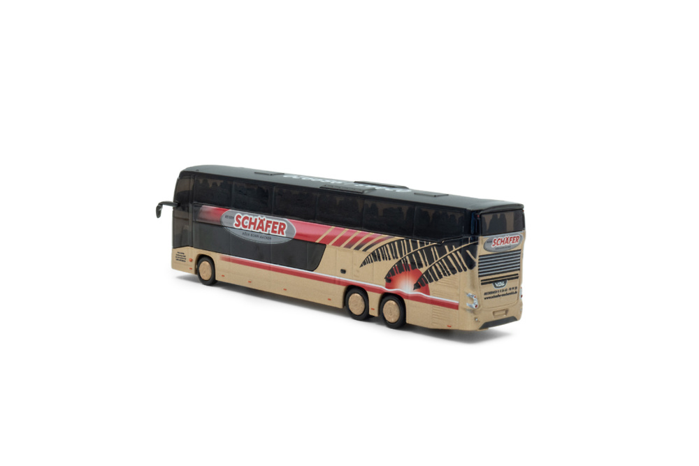 Miniatura Autobus VDL Futura DD Schäfer Reisen Holland Oto 8-1050 escala 1/87 