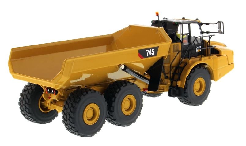 Miniatura Caterpillar Cat 745 Dumper articulado Diecast Masters 85528 