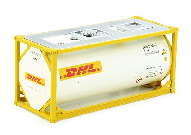 20 pie ISO contenedor cisterna DHL Tekno 86280 escala 1/50 