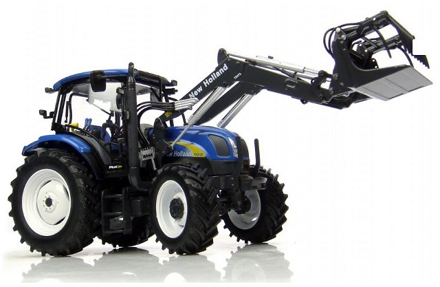 New Holland T6020 con cargadora frontal, Universal Hobbies 1/32 