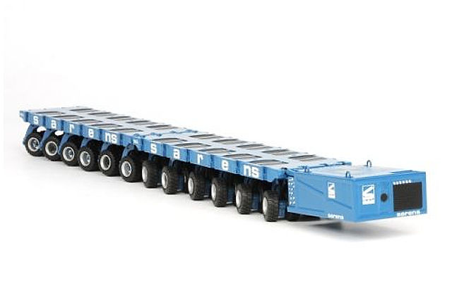 Sarens SPMT set consists 2 SPMT 6 Axle + Nzg 540/02 escala 1/50 