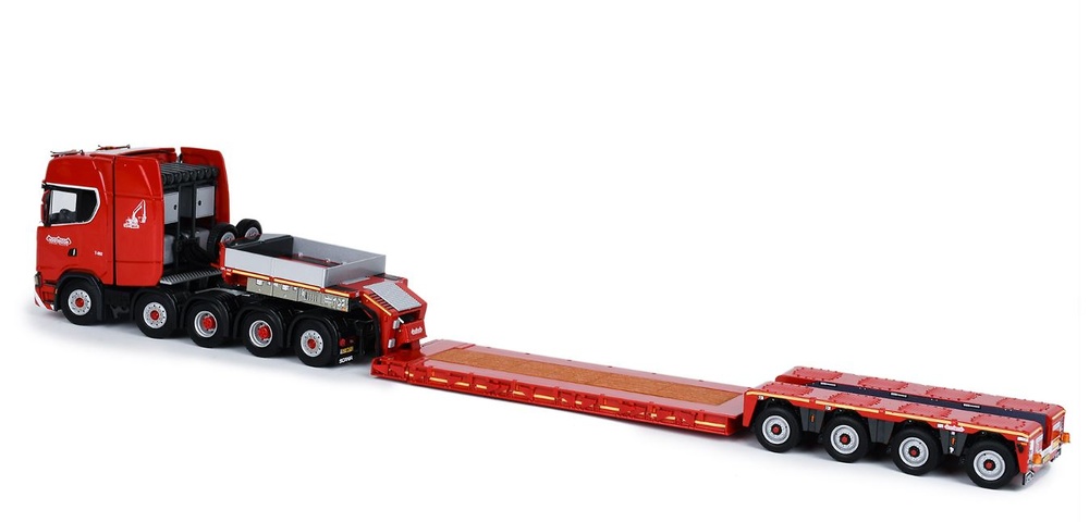 Scania S Highline CS20H - Nooteboom EURO-PX 4-as Imc Models 592.71.76 escala 1/50 