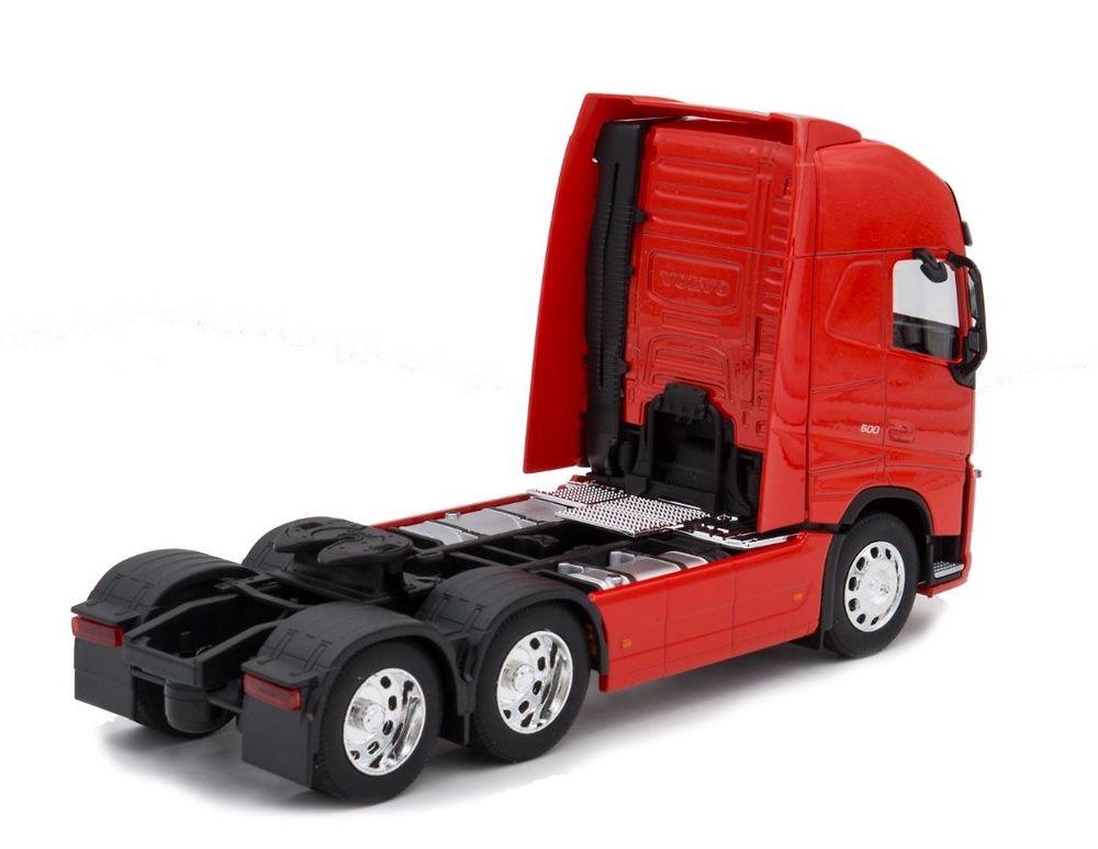 Volvo FH04 6x4 - rojo Welly 32690L-W escala 1/32 