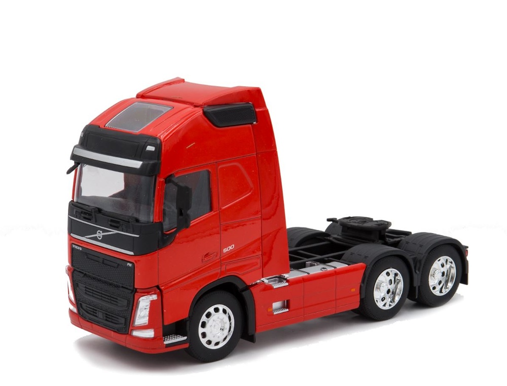 Volvo FH04 6x4 - rojo Welly 32690L-W escala 1/32 