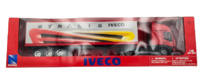 Iveco Stralis con trailer New Ray 15613 escala 1/43