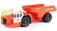 Sandvik Th 663 camión volquete subterráneo Conrad Modelle 2767 escala 1/50