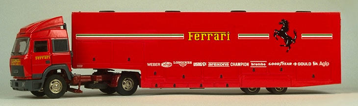 IVECO TURBOSTAR Camión Tran. Ferrari 1980 OC 1/43