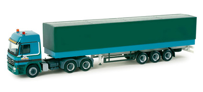 Mercedes-Benz Actros L 02 Planen-Sattelzug Oscar Bruch , Herpa 1